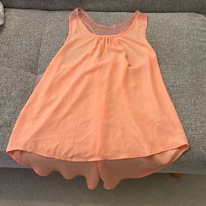 Cute salmon blouse, size S